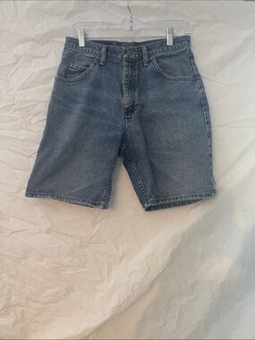 Men's Relaxed Denim Jorts - Blue Wash